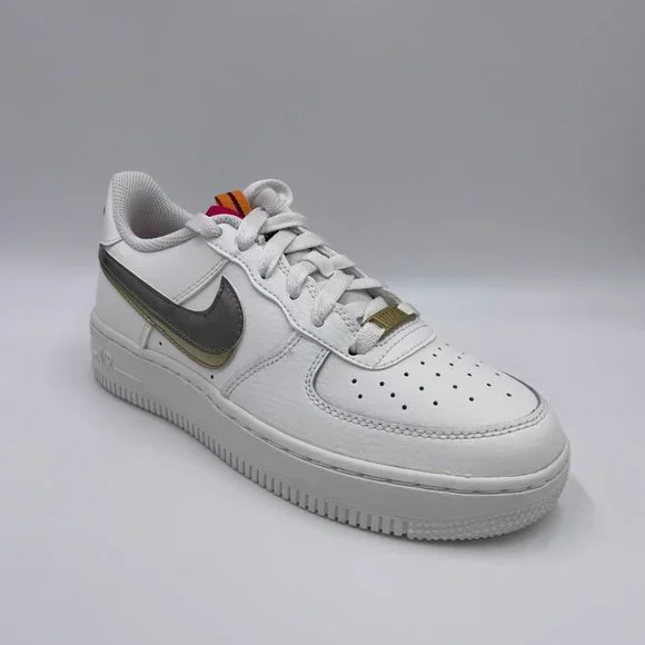 Nike Air Force 1 LV8 White Womens Shoes - Picture 7 of 8